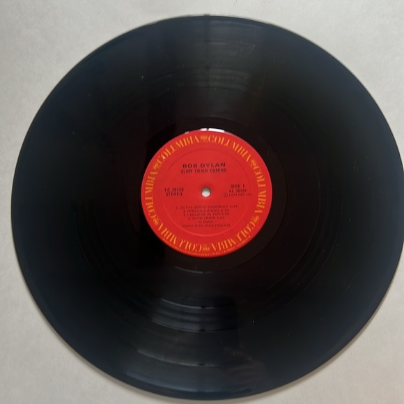 Bob Dylan - slow train coming - vintage vinyl record- condition is VG - Picture 5 of 7